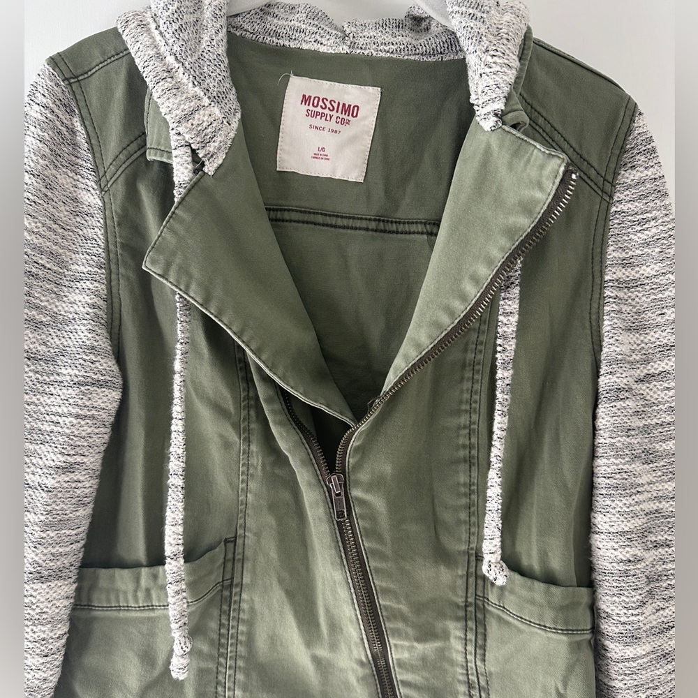 mossimo green jacket - Picture 2 of 4